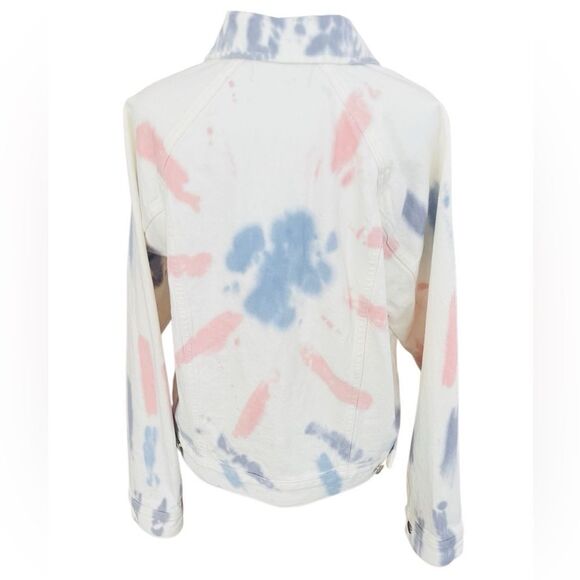 Madewell  Raglan Oversized Jean Jacket: Tie-Dyed Edition, size Small - Picture 5 of 8